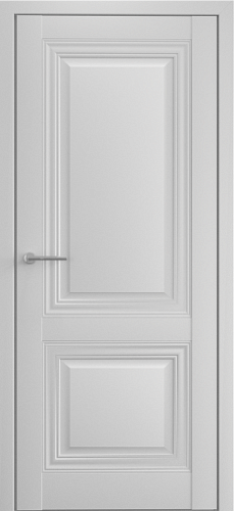 Глухая межкомнатная дверь Спарта-2 Платина Vinyl (ALBERO)