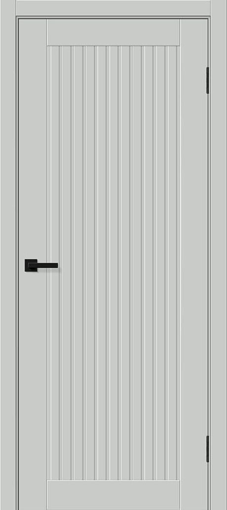 Межкомнатная дверь глухая Браво-40 Grey Silk (BRAVO)