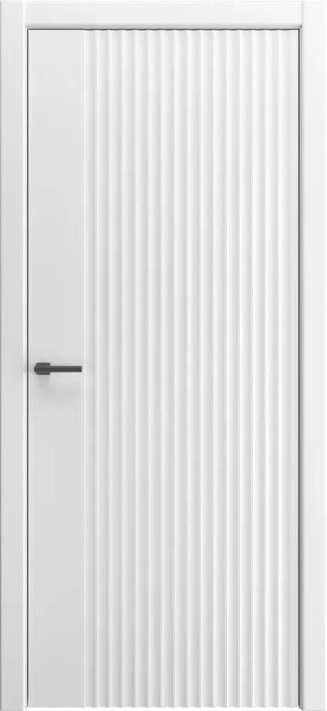 Глухая межкомнатная дверь Некст-01 Белый Эмаль (Шейл Дорс)