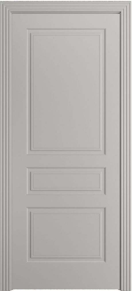 Глухая межкомнатная дверь Бруклин Грей Эмаль (Бипи Дорс)