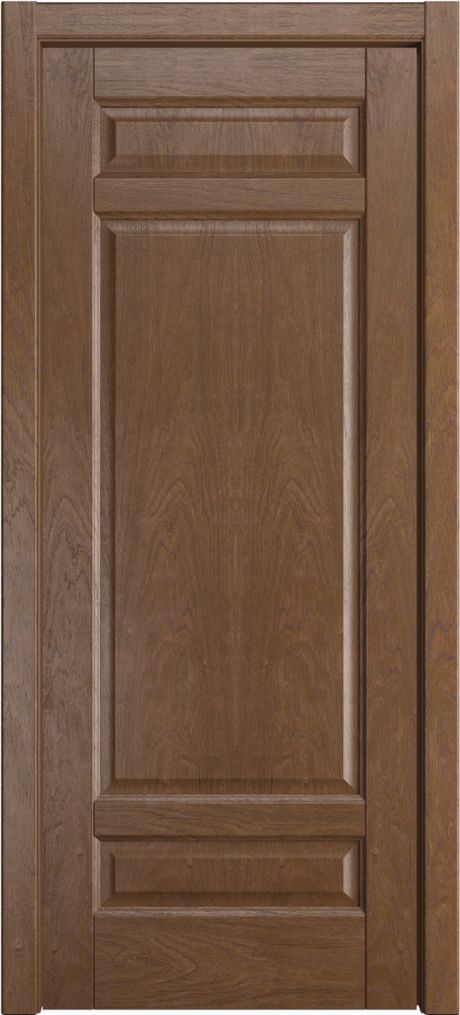 Глухая межкомнатная дверь Клариса Дуб мокко Шпон (Мильяна)