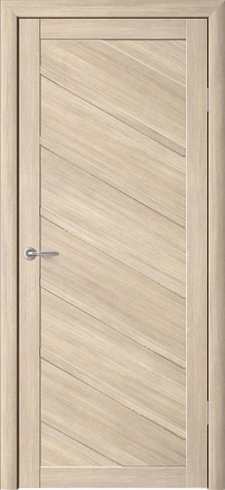 Глухая межкомнатная дверь Сингапур Лиственница мокко Эко-шпон (ALBERO)