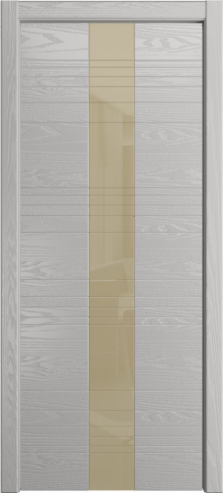 Межкомнатная дверь со стеклом ID-XL Грей Шпон (Мильяна)