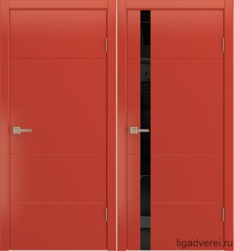 Межкомнатная дверь Barocco Красный Эмаль (Лига дверей)