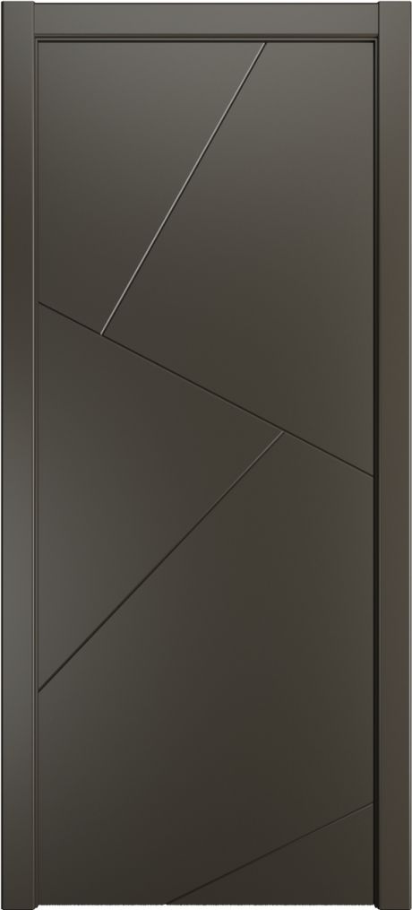 Глухая межкомнатная дверь ID-VL Гриджио Эмаль (Мильяна)
