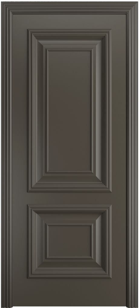 Глухая межкомнатная дверь Сорренто Гриджио Эмаль (Бипи Дорс)