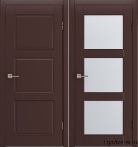 Межкомнатная дверь Rim Шоколад Эмаль (Лига дверей)