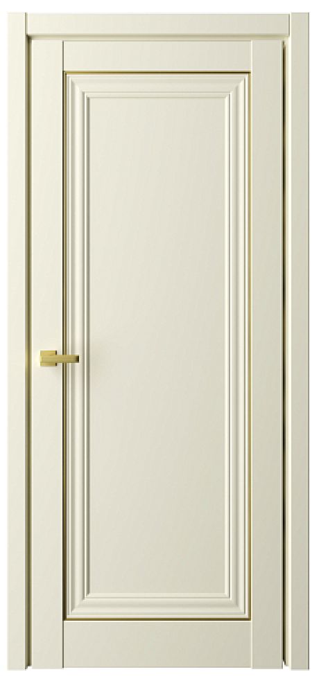 Глухая межкомнатная дверь Прадо-2 Ваниль Vinyl (ALBERO)