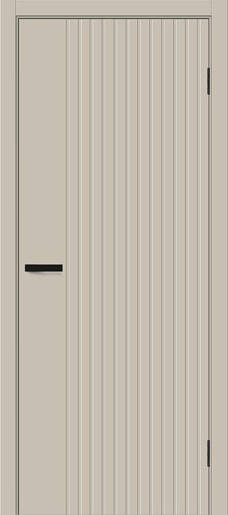 Межкомнатная дверь глухая Граффити-32 Cream Pro (BRAVO)