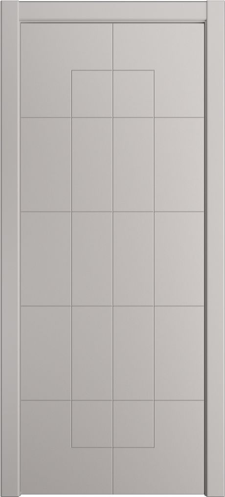 Глухая межкомнатная дверь ID-T Агат Эмаль (Мильяна)