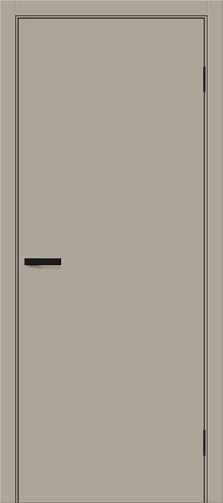 Межкомнатная дверь глухая Браво-0.П Clay Silk (BRAVO)