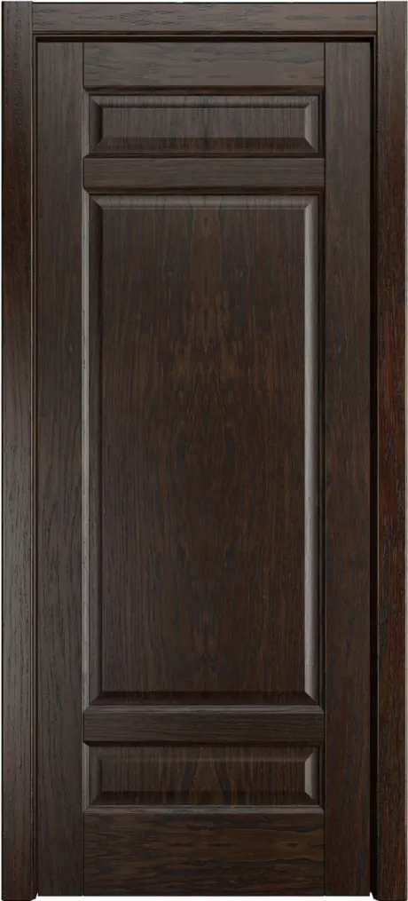Глухая межкомнатная дверь Клариса Дуб коньячный Шпон (Мильяна)