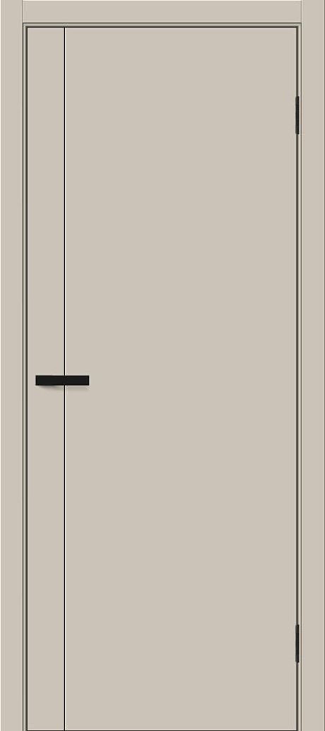 Межкомнатная дверь глухая Браво-0.10.П Cream Silk (BRAVO)