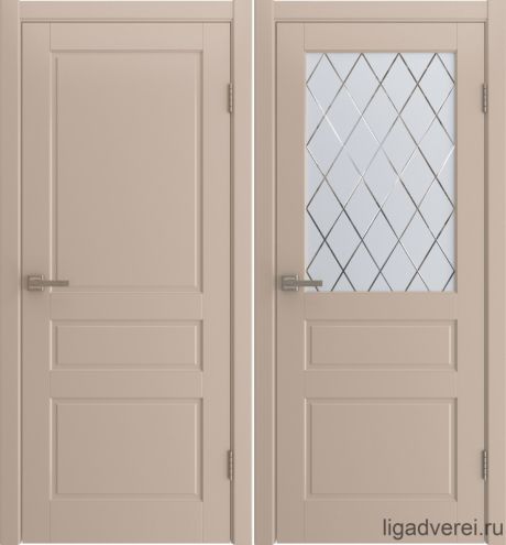 Межкомнатная дверь Stella Латте Эмаль (Лига дверей)