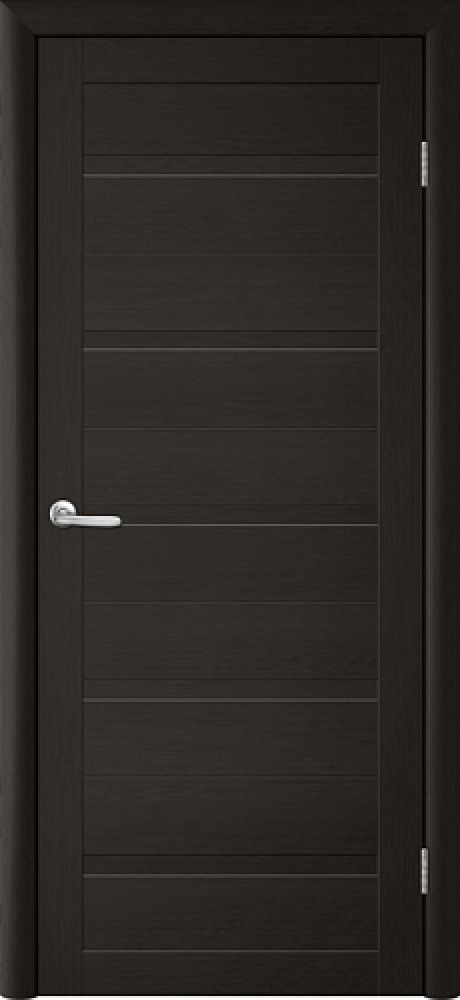 Глухая межкомнатная дверь Тренд Т-2 Лиственница темная Eco Tex (ALBERO)