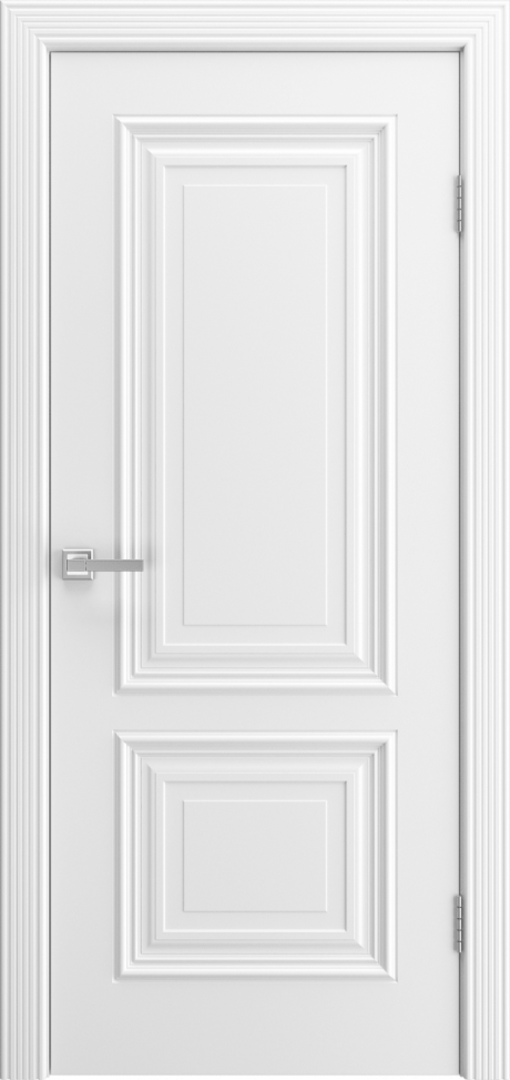 Глухая межкомнатная дверь Флоренция Белый Эмаль (Шейл Дорс)