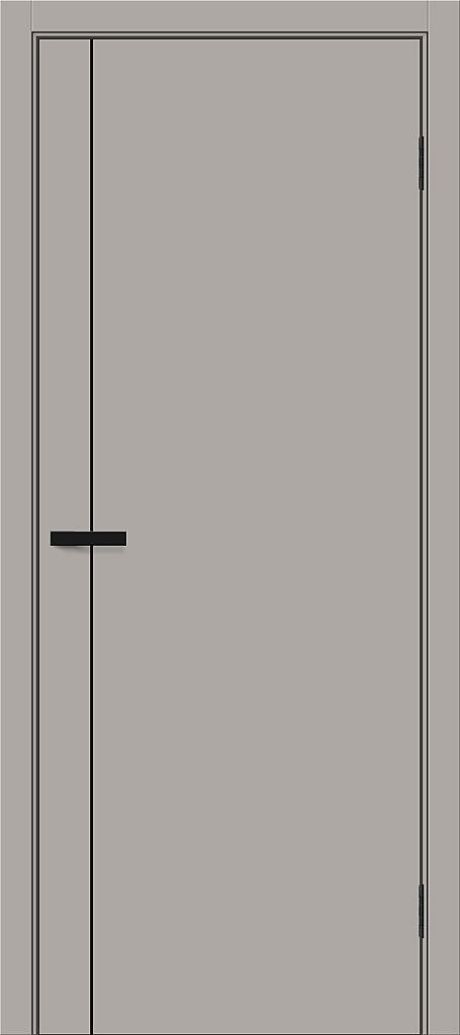 Межкомнатная дверь глухая Браво-0.70 Grey Pro (BRAVO)