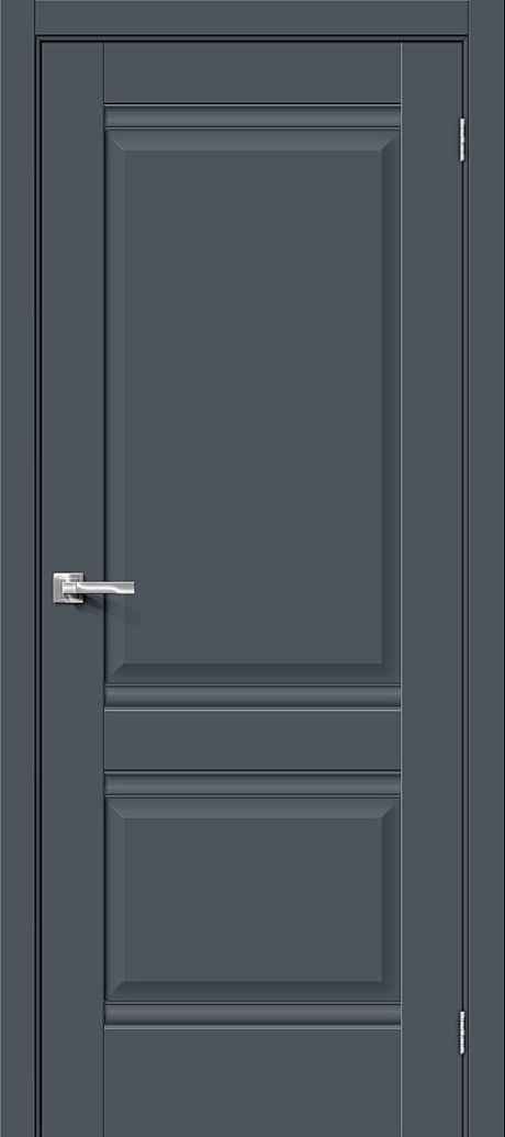 Межкомнатная дверь глухая Прима-2 Stormy Matt (Mr.wood)