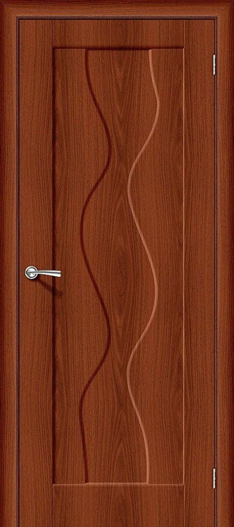 Межкомнатная дверь глухая Вираж-1 Italiano Vero (BRAVO)