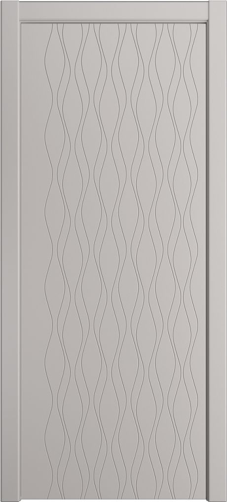 Глухая межкомнатная дверь ID-S Агат Эмаль (Мильяна)