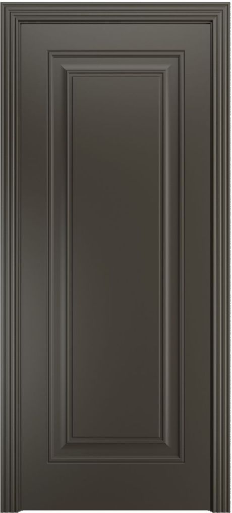 Глухая межкомнатная дверь Версаль-Ф Гриджио Эмаль (Мильяна)