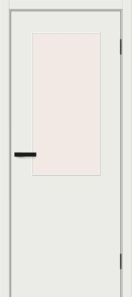 Межкомнатная дверь остекленная Браво-7 Super White (BRAVO)