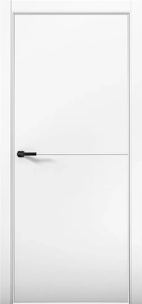 Межкомнатная дверь ESTETICA 02 Аляска Кромка AL White (Brandoors)