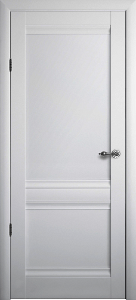 Глухая межкомнатная дверь Рим Платина Vinyl (ALBERO)