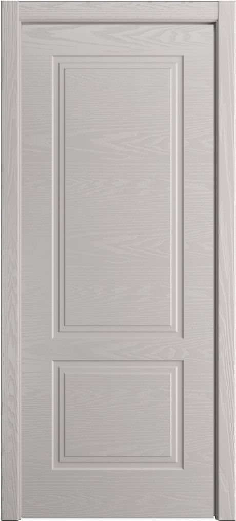 Глухая межкомнатная дверь ID-Челси 2 Агат Шпон (Мильяна)