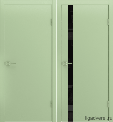 Межкомнатная дверь Zerro Фисташка Эмаль (Лига дверей)