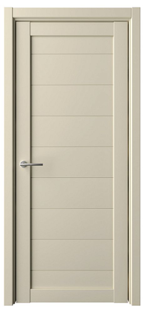 Глухая межкомнатная дверь Мюнхен ширина 80 см Сэнд Vinyl (ALBERO)