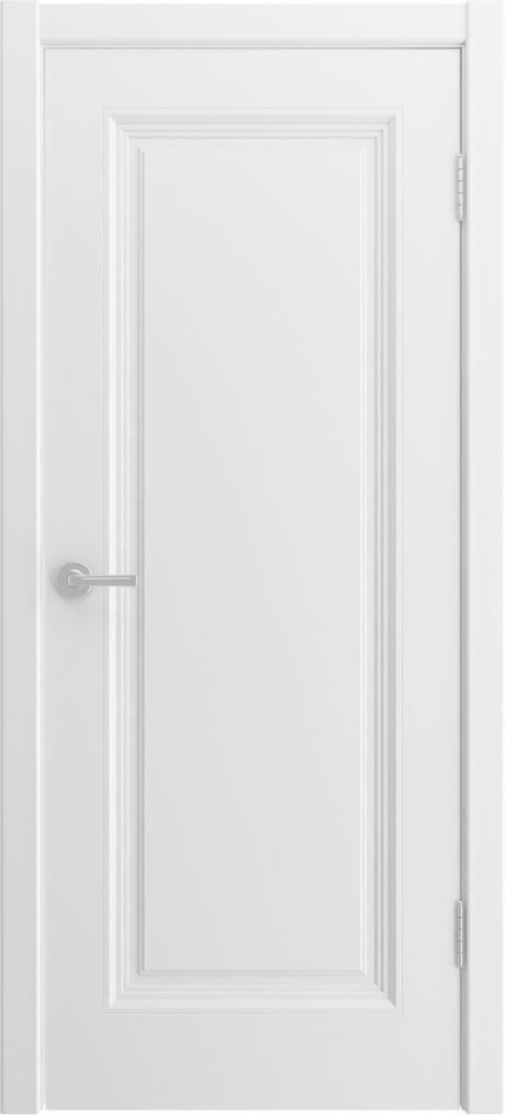 Глухая межкомнатная дверь Шелли-1 Белый Эмаль (Шейл Дорс)