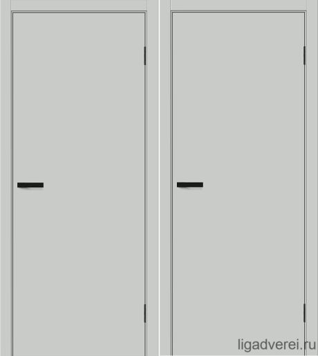 Межкомнатная дверь Prime Серый ПЭТ (Лига дверей)