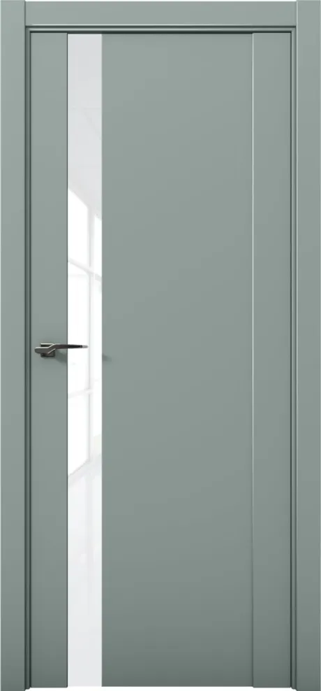 Межкомнатная дверь со стеклом PRIME 07 Deep Green (Brandoors)