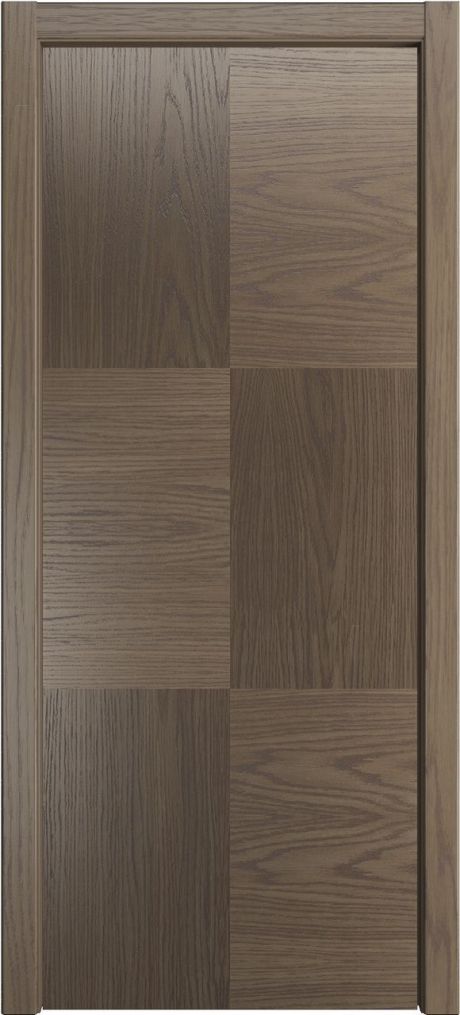 Глухая межкомнатная дверь Некст Дуб грейвуд Шпон (Мильяна)