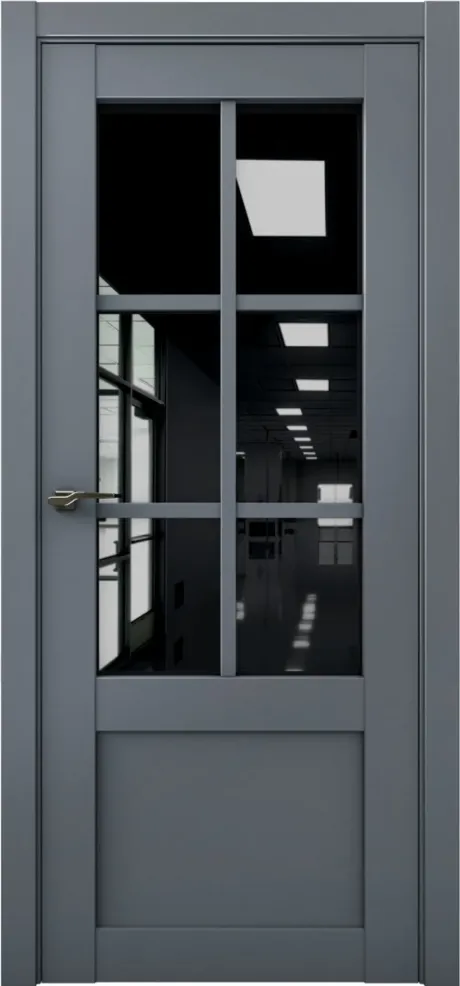 Межкомнатная дверь PRIME 21 Антрацит (Brandoors)