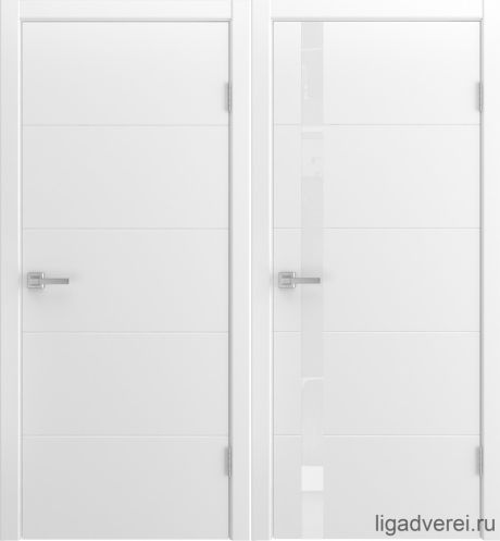 Межкомнатная дверь Barocco Белый Эмаль (Лига дверей)