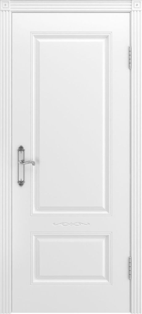 Глухая межкомнатная дверь Аккорд В1 Белый Эмаль (Бипи Дорс)