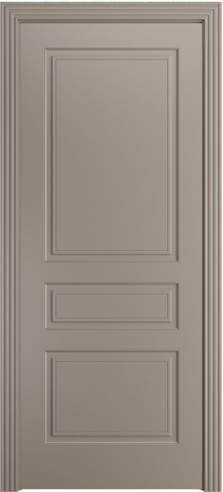Глухая межкомнатная дверь Бруклин Латте Эмаль (Бипи Дорс)