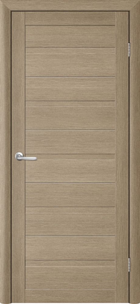 Глухая межкомнатная дверь Тренд Т-2 Лиственница латте Eco Tex (ALBERO)
