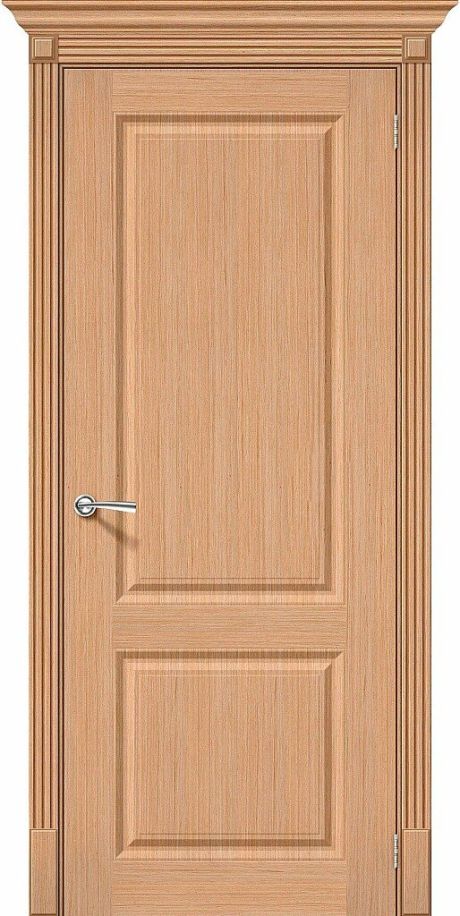 Межкомнатная дверь глухая Статус-12 Ф-01 (Дуб) (BRAVO)