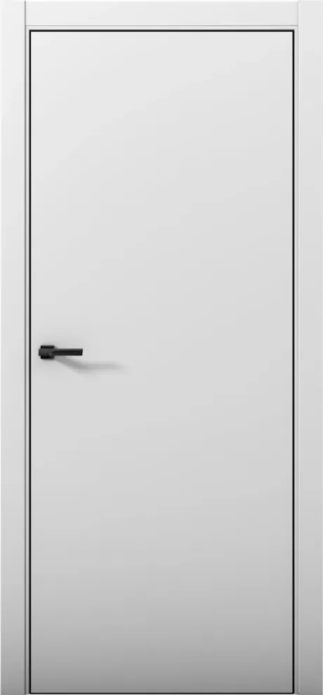 Межкомнатная дверь ESTETICA 01 Манхэттен Кромка AL Black (Brandoors)