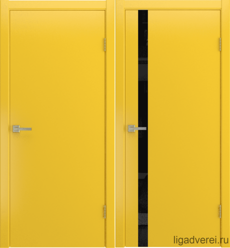 Межкомнатная дверь Zerro Желтый Эмаль (Лига дверей)