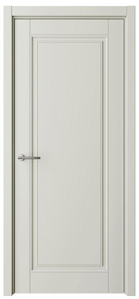 Глухая межкомнатная дверь ПГ Классика-1 Латте Эмаль (ALBERO)