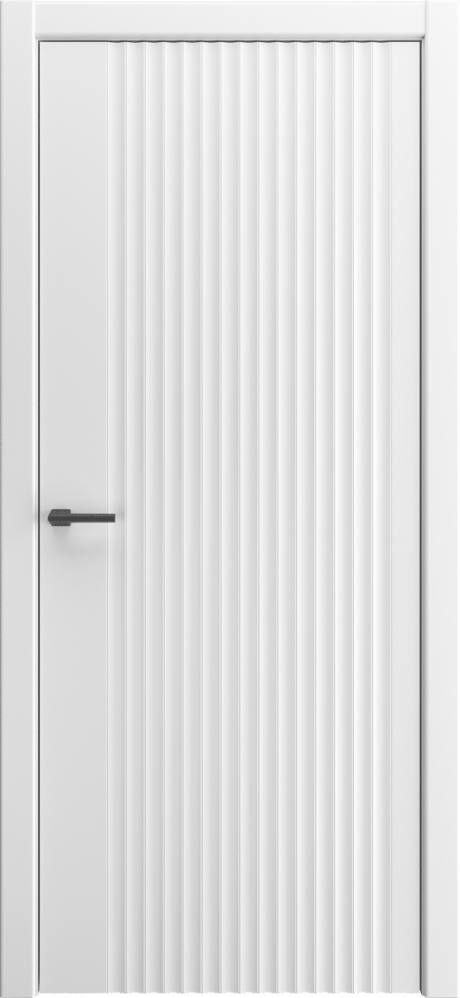 Глухая межкомнатная дверь Некст-02 Белый Эмаль (Шейл Дорс)