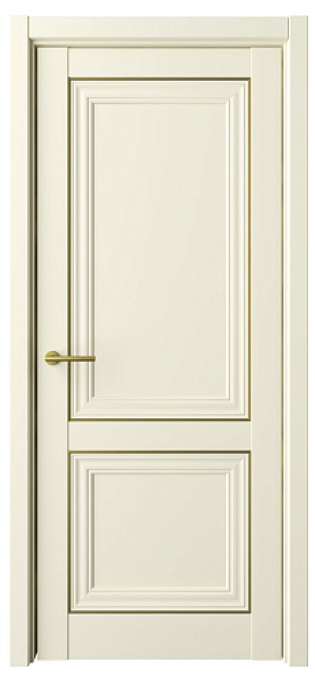Глухая межкомнатная дверь Прадо Ваниль Vinyl (ALBERO)