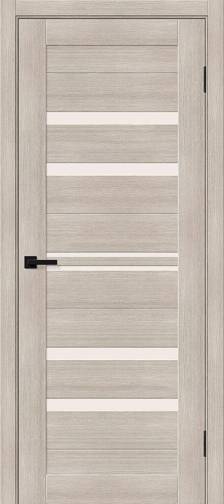 Межкомнатная дверь остекленная Браво-30 Cappuccino Melinga (BRAVO)