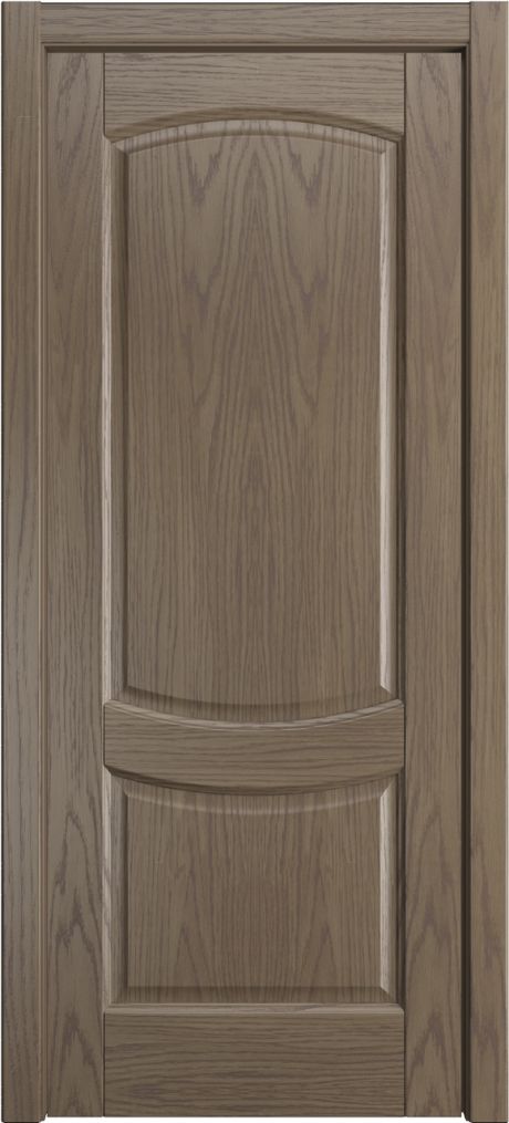 Глухая межкомнатная дверь Эрнеста Дуб грейвуд Шпон (Мильяна)