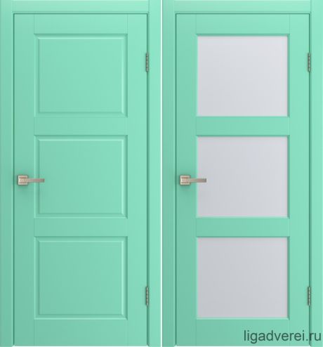 Межкомнатная дверь Rim Бирюза Эмаль (Лига дверей)