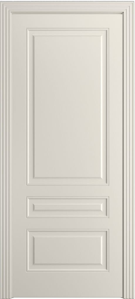 Глухая межкомнатная дверь Бьянка Бежевый Эмаль (Бипи Дорс)